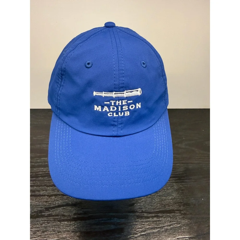 Imperial The Madison Club Blue Golf Hat Junior Fit Adjustable Strap Y210P Cap